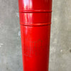 Vintage Mid Century Modern Red Electric Majestic "Jupiter" Fireplace