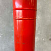 Vintage Mid Century Modern Red Electric Majestic "Jupiter" Fireplace