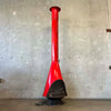 Vintage Mid Century Modern Red Electric Majestic "Jupiter" Fireplace