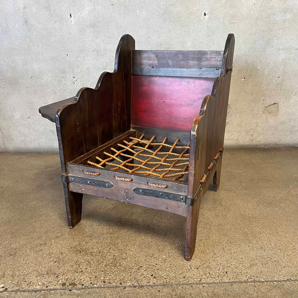 1930 Monterey Furniture Buckaroo Chair - HOLD