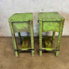 Pair of 1930 Monterey Furniture Nightstands - Spanish Green