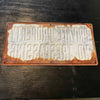 Vintage Private Property No Trespassing Metal Sign