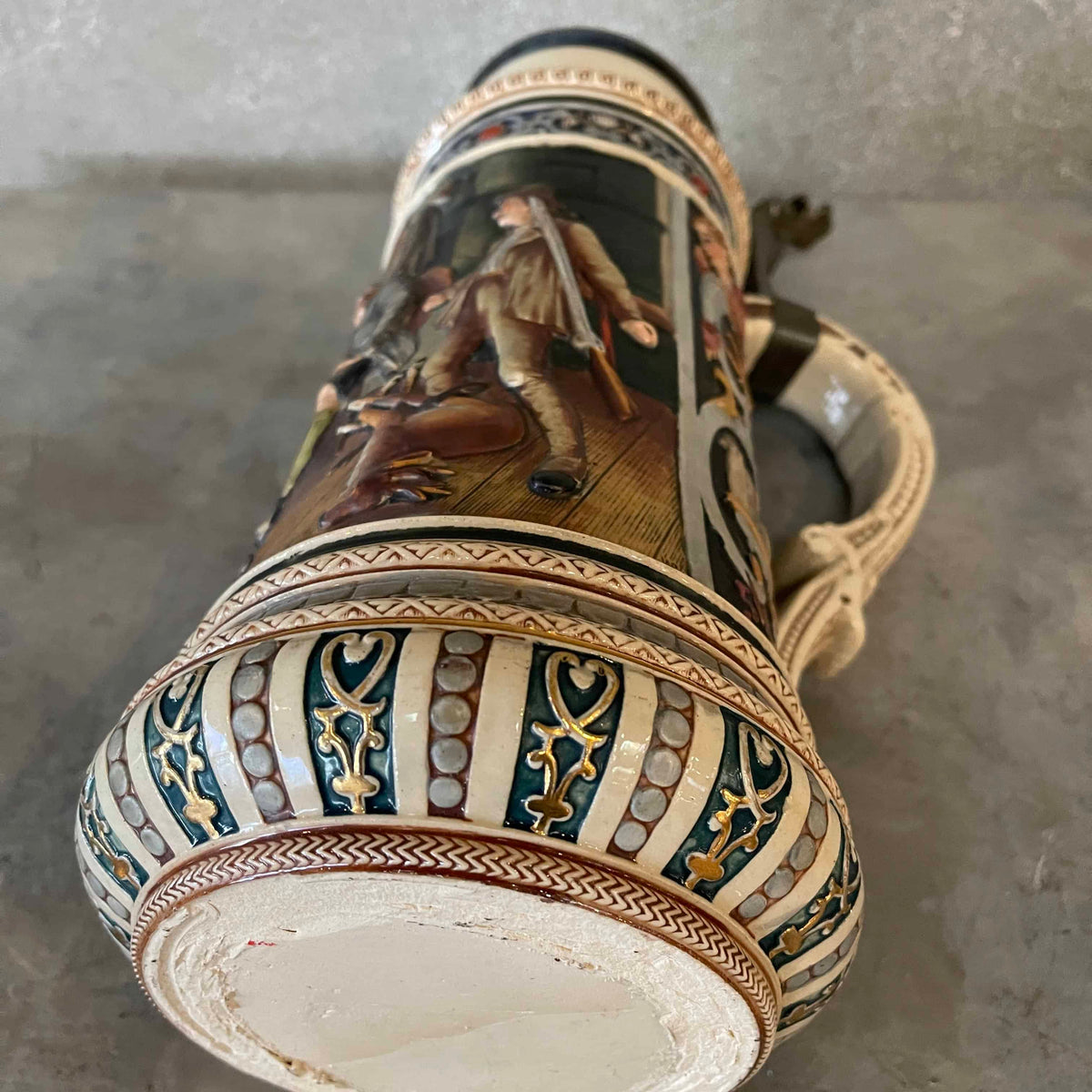 Vintage German XL Beer Stein