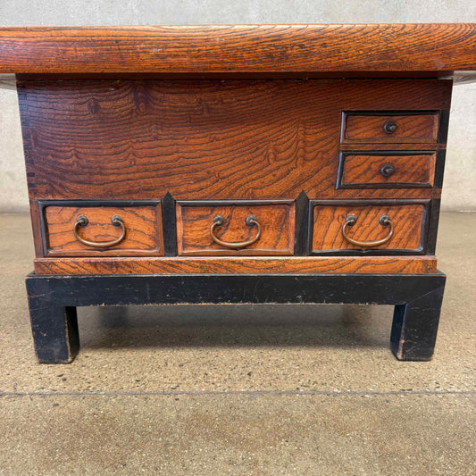 Antique Japanese Hibachi Coffee Table