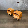 Mid Century Modern "Sculptura" Nightstands by Haywood Wakefield