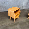 Mid Century Modern "Sculptura" Nightstands by Haywood Wakefield