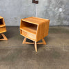 Mid Century Modern "Sculptura" Nightstands by Haywood Wakefield
