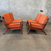 Mid Century Modern 2 Piece Sofa Set
