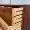 Mid Century Danish teak Wall Unit by HG Furniture Denmark