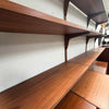 Mid Century Danish teak Wall Unit by HG Furniture Denmark
