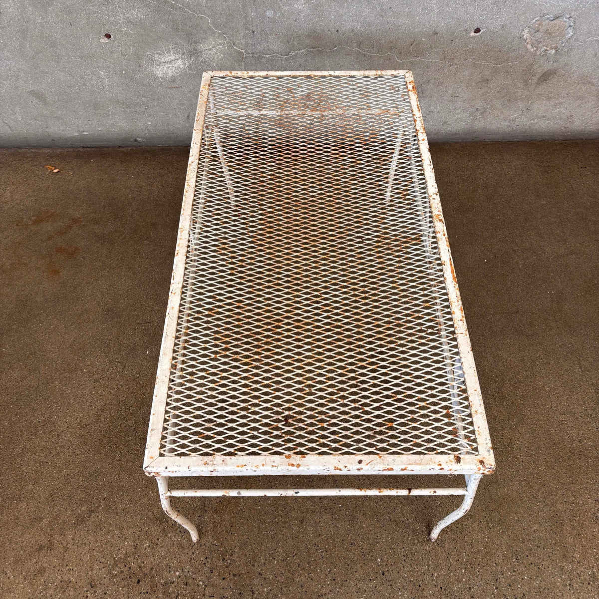 Vintage Iron Garden Side Table