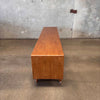 Leander Media Console Made of Solid Rubber Wood Product Image