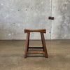 Vintage Handmade Barnwood Stool Product Image