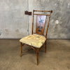 Vintage Faux Bamboo & Glass Dining Set Product Image