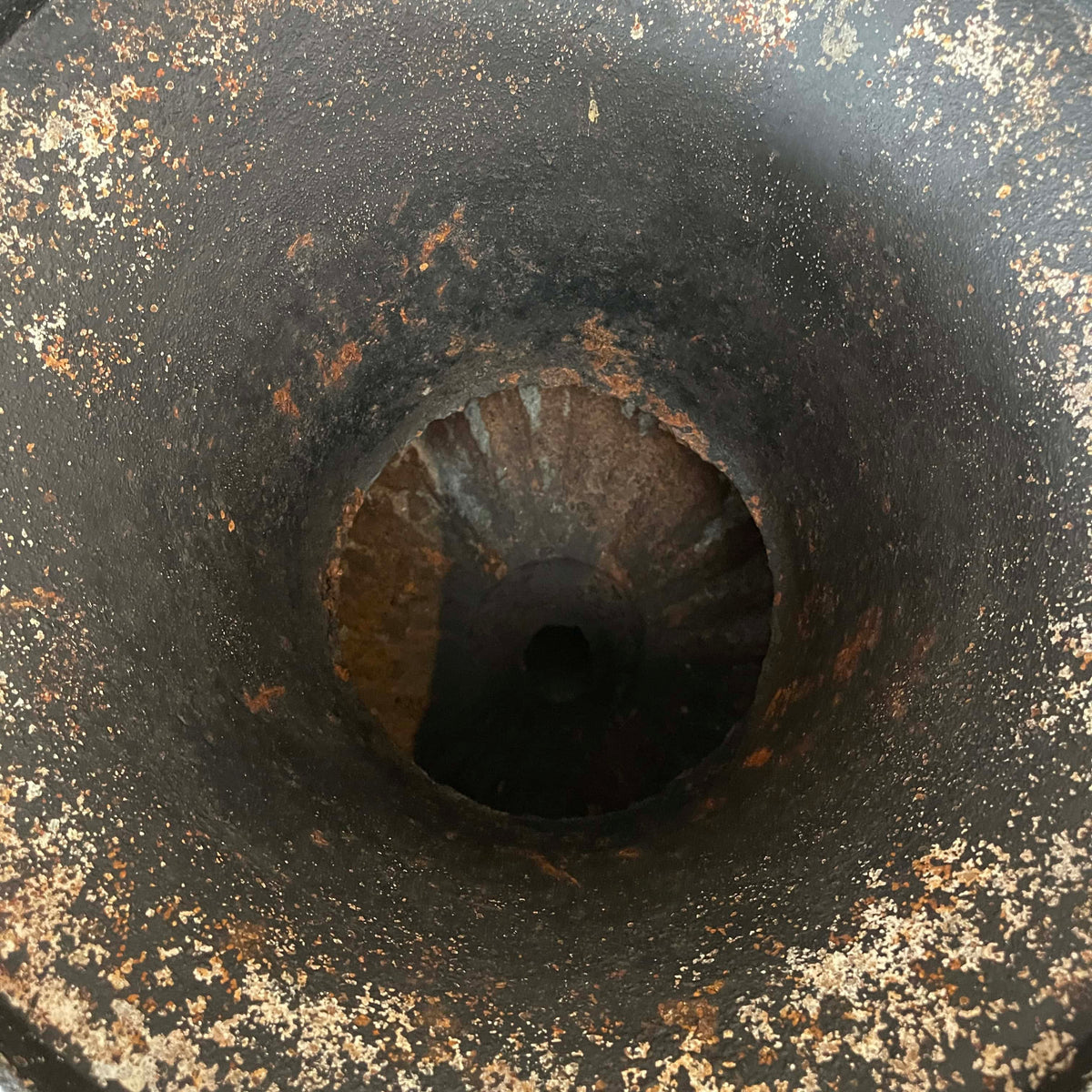 Antique Cast Iron Urn
