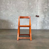 Aldo Jacober For Bazzani Wood & Rattan Folding Chair - Italy 1960s Product Image