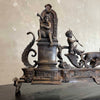 Vintage Cast Bronze Fireplace Fender Neo Classic Motif Product Image