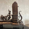 Vintage Cast Bronze Fireplace Fender Neo Classic Motif Product Image