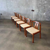 Danish Teak Dining Chairs/ Set 6 Product Image