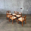 Danish Teak Dining Chairs/ Set 6 Product Image