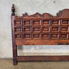 Vintage Hand Carved Spanish Brutalist Headboard Product Image