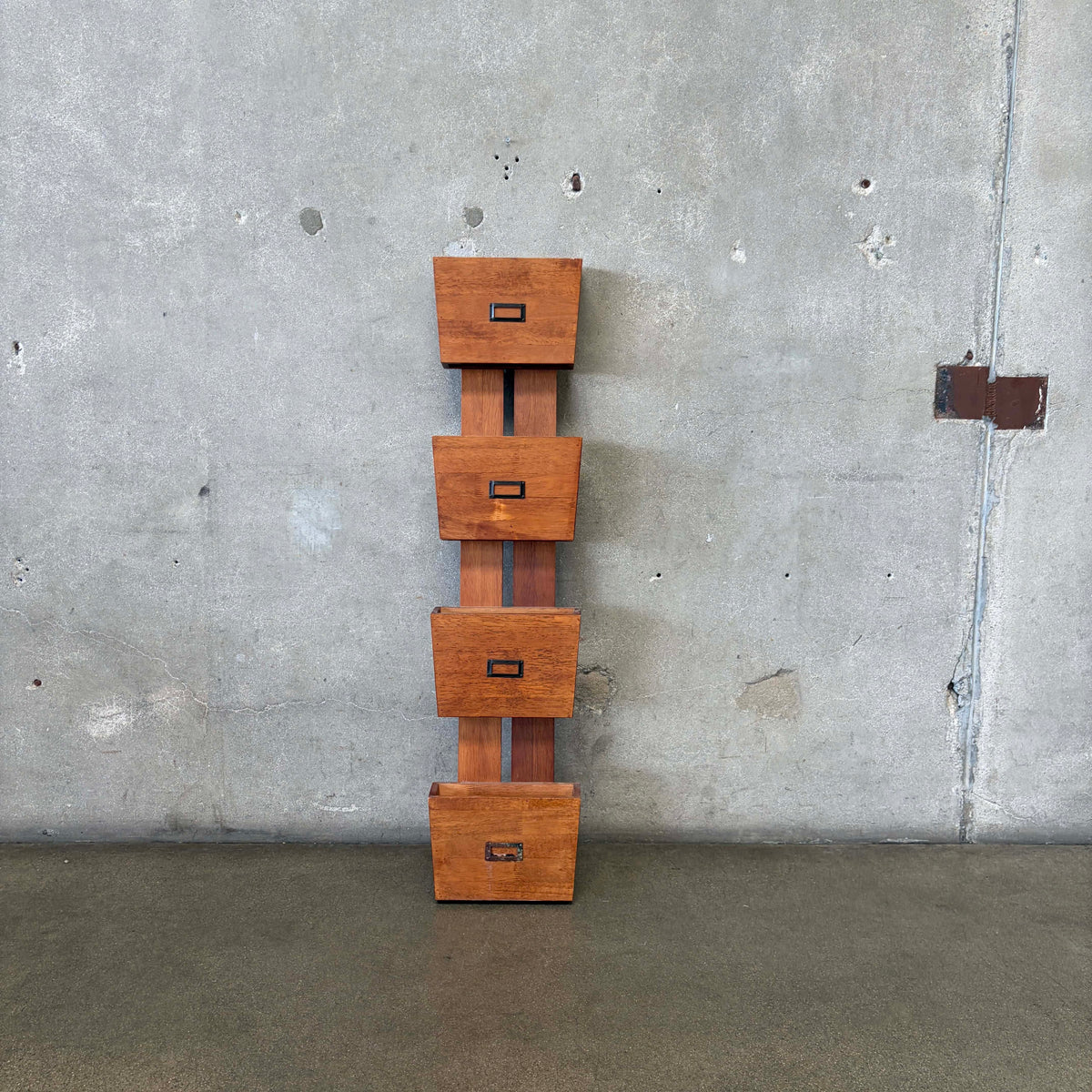 Mid Century Wall Magazine Holder
