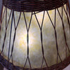 Quoizel Highland Table Lamp Embossed With Mica Shade Product Image