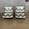 Pair of Vintage 1970's Chrome Tubular Lounge Chairs by Kinetics Product Image