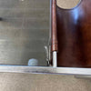 Vintage 1970s Chrome & Smoked Glass End Table With Magazine Rack Product Image