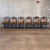 Set of Six Hand Forged Dining Chairs By Roberts Iron Works Product Image