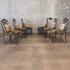 Set of Six Hand Forged Dining Chairs By Roberts Iron Works Product Image