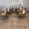 Set of Six Hand Forged Dining Chairs By Roberts Iron Works Product Image