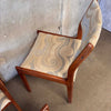 D-Scan Teak Mid Century Modern Dining Chairs - As Is / Unrestored w/ Flaws Product Image