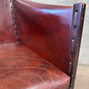Hickory Chair Leather Hide Arm Chairs Modeled After Jean Michel Frank Set Of 6 Product Image
