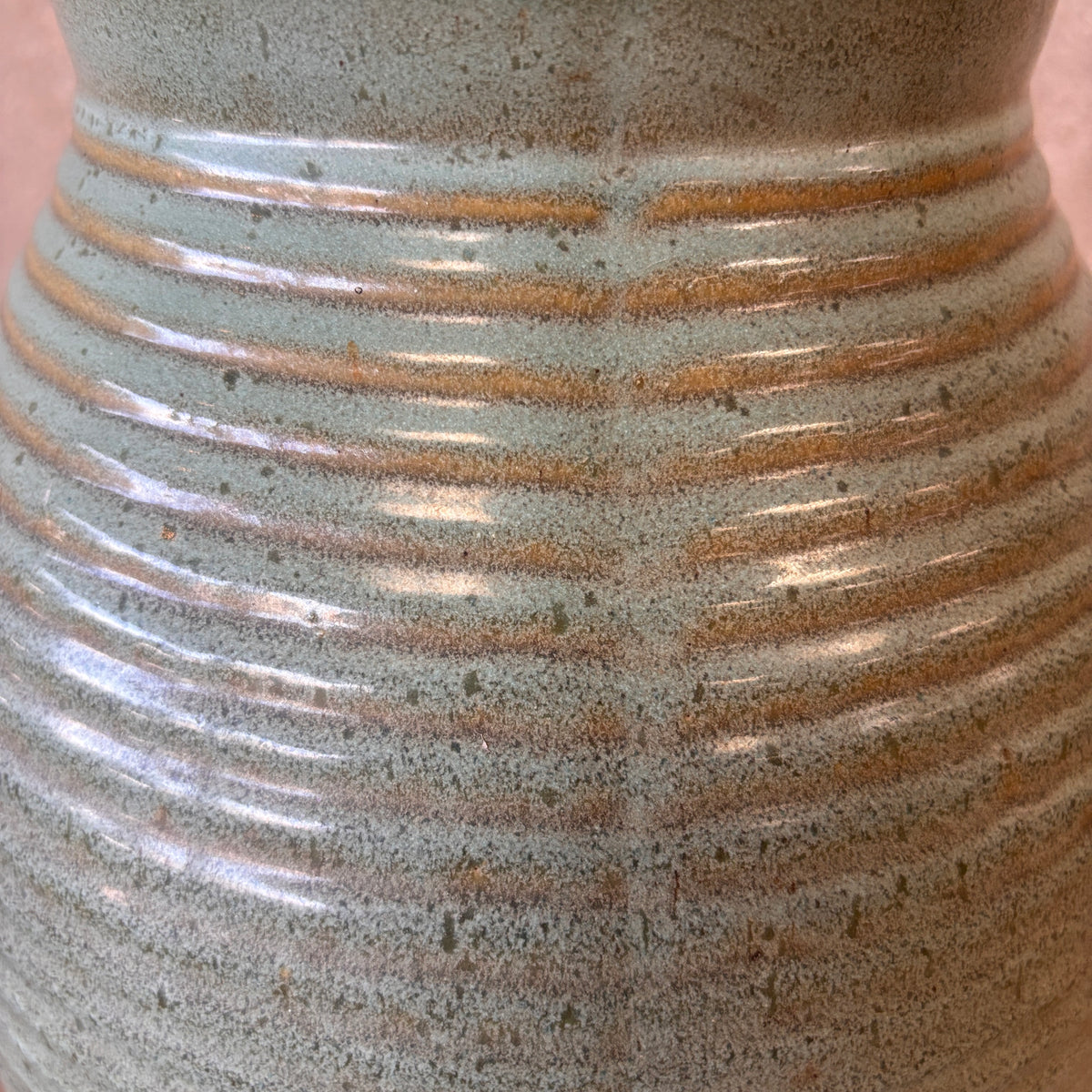 Vintage Art Pottery Floor Vase