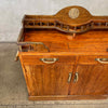 Vintage Solid Wood/Brass Cabinet Off S.S. Blue Eagle Ship London Product Image