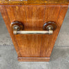 Vintage Solid Wood/Brass Cabinet Off S.S. Blue Eagle Ship London Product Image