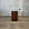 Mid Century Modern Burlwood & Brass Chest of Drawers Product Image