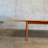 Danish Modern Teak Hidden Leaf Dining Table Product Image