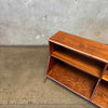 Mid Century Modern Walnut Bookcase by Kipp Stewart for Drexel Declaration Product Image