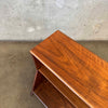 Mid Century Modern Walnut Bookcase by Kipp Stewart for Drexel Declaration Product Image