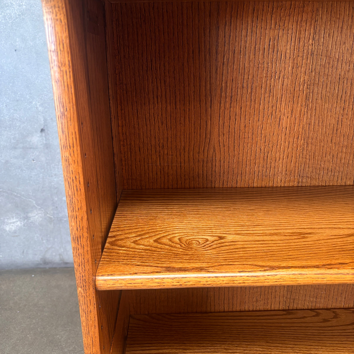 Vintage Oak Bookcase(Adjustable Shelves)