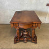 19th Century American Victorian Renaissance Revival Walnut Library Desk Product Image