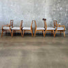 Set of 6 Mid Century Dining Chairs Product Image