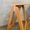 Pair of MCM Bent Plywood & Oak Bar Stools by Hay Copenhague Product Image