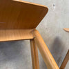 Pair of MCM Bent Plywood & Oak Bar Stools by Hay Copenhague Product Image