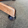 Pair of Vintage Pacific Green "Tavarua" Barstools - Palmwood & Leather Product Image