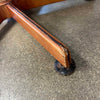 Pair of Vintage Pacific Green "Tavarua" Barstools - Palmwood & Leather Product Image