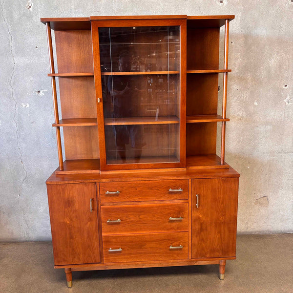 Vintage Drexel Biscayne Hutch With Display Space And Storage Product Image