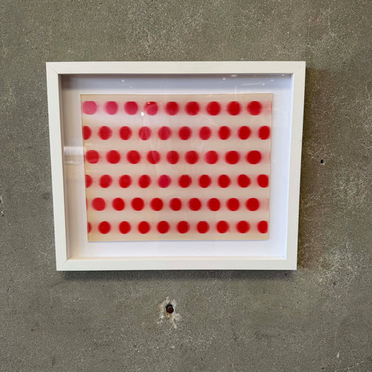 1960's Lenticular Red Dots